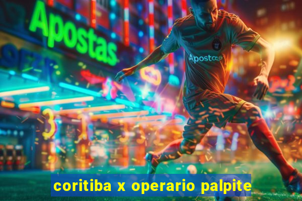 coritiba x operario palpite